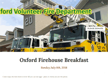 Tablet Screenshot of oxfordfireco.com